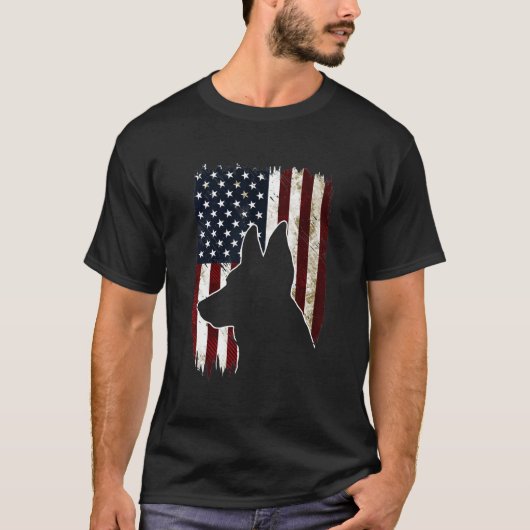 Deutscher Schäferhund T-Shirt (Vorderseite)
