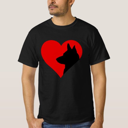 Deutscher Schäferhund-T - Shirt (Vorderseite)