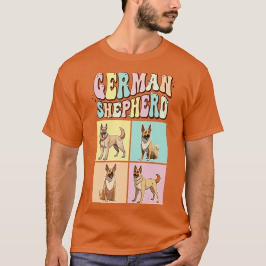 Deutscher Schäferhund T-Shirt (Vorderseite)