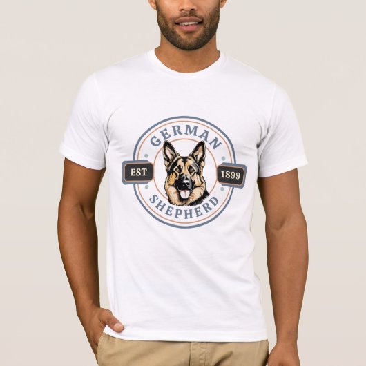 Deutscher Schäferhund-T - Shirt (Vorderseite)
