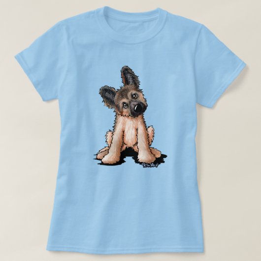 Deutscher Schäferhund T-Shirt (Design vorne)
