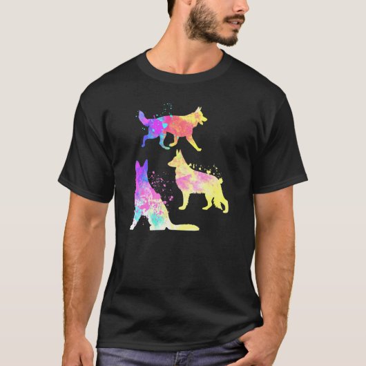 Deutscher Schäferhund T-Shirt (Vorderseite)