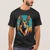 Deutscher Schäferhund T-Shirt (Vorderseite)