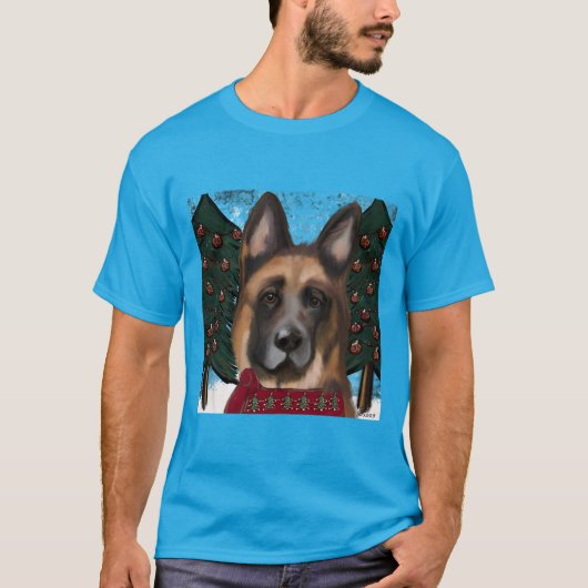 Deutscher Schäferhund T-Shirt (Vorderseite)