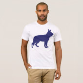 Deutscher Schäferhund T-Shirt (Vorne ganz)