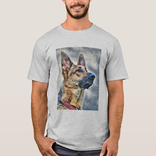 Deutscher Schäferhund T-Shirt (Vorderseite)