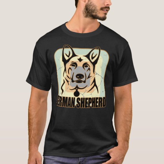 Deutscher Schäferhund T-Shirt (Vorderseite)