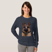 Deutscher Schäferhund T-Shirt (Vorne ganz)