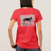 Deutscher Schäferhund T-Shirt (Rückseite)