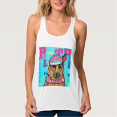 Deutscher Schäferhund Tank Top (Vorderseite)