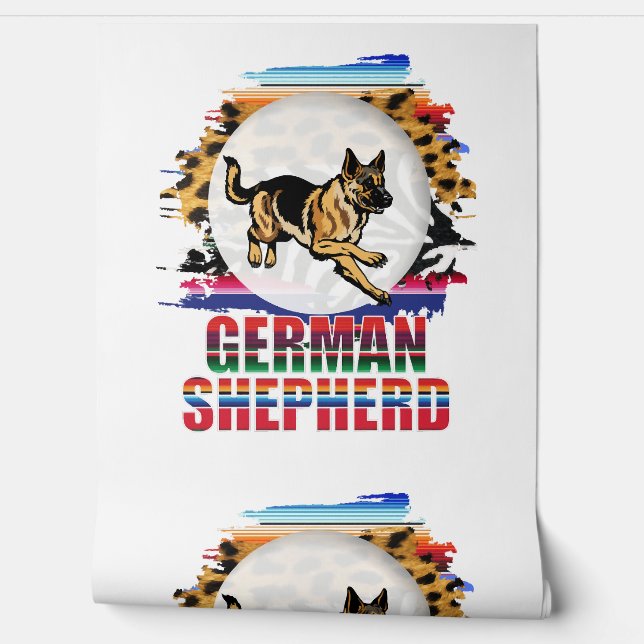 Deutscher Schäferhund Tapete (Abrollen)