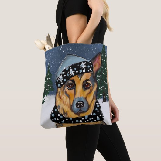 Deutscher Schäferhund Tasche (Von Nahem)