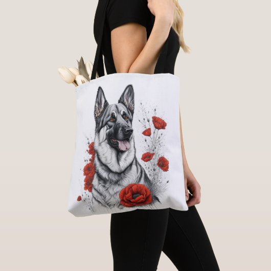 Deutscher Schäferhund Tasche (Von Nahem)