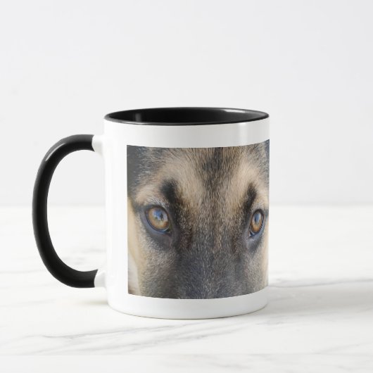 Deutscher Schäferhund Tasse (Links)