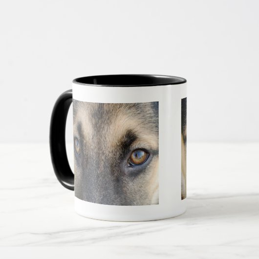 Deutscher Schäferhund Tasse (Vorderseite Links)