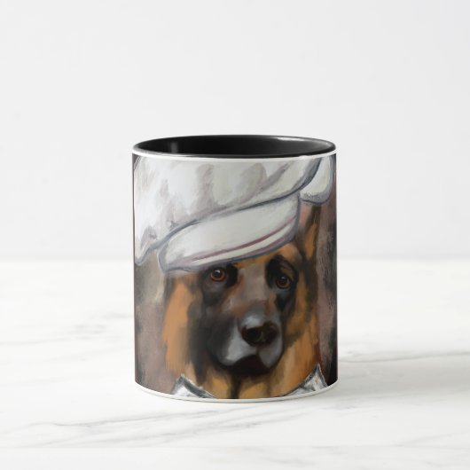DEUTSCHER SCHÄFERHUND  TASSE (Zentrum)