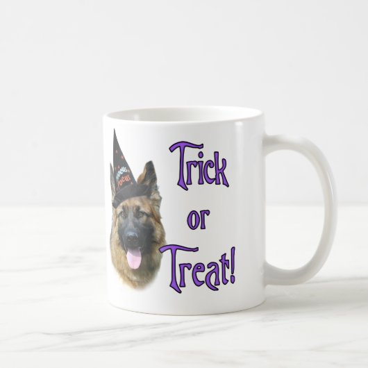 Deutscher Schäferhund-Trick Kaffeetasse (Rechts)