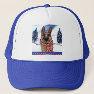Deutscher Schäferhund Truckerkappe