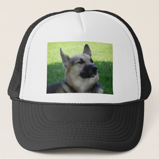 Deutscher Schäferhund Truckerkappe (Vorderseite)