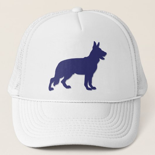 Deutscher Schäferhund Truckerkappe (Vorderseite)
