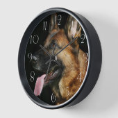 Deutscher Schäferhund Uhr (Winkel)
