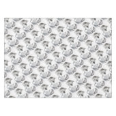Deutscher Schäferhund und Weihnachtsmann Tischdecke (Vorderseite (Horizontal))
