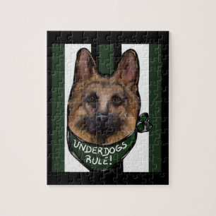 Deutscher Schäferhund Underdog Puzzle