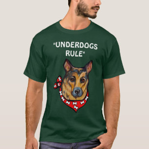DEUTSCHER SCHÄFERHUND UNDERDOG T-Shirt