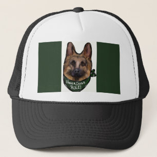 Deutscher Schäferhund Underdog Truckerkappe
