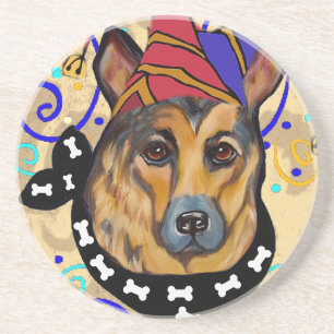 DEUTSCHER SCHÄFERHUND UNTERSETZER