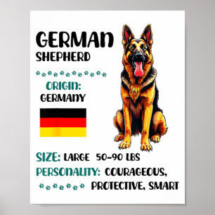Deutscher Schäferhund Ursprung Lustiger Deutscher Poster