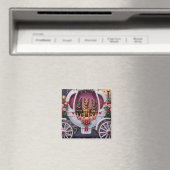 Deutscher Schäferhund Valentinstag  Magnet (In Situ (Geschirrspüler))