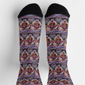 Deutscher Schäferhund Valentinstag  Socken (Oben)