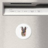 Deutscher Schäferhund-Vater 2 Magnet (In Situ (Geschirrspüler))