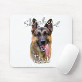 Deutscher Schäferhund-Vater 2 Mousepad (Mit Mouse)