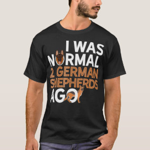 Deutscher Schäferhund Vater Funny Vaters Day Hund T-Shirt