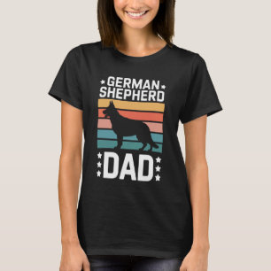Deutscher Schäferhund-Vater für Hundetrainer und T T-Shirt