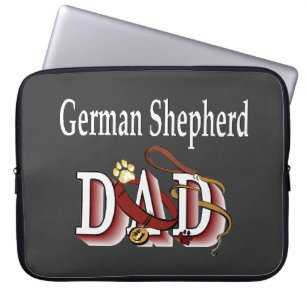 Deutscher Schäferhund Vater Geschenke Laptopschutzhülle