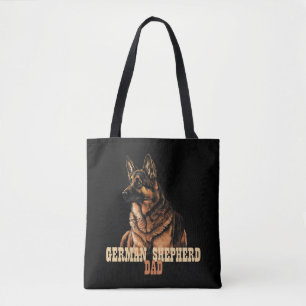 Deutscher Schäferhund-Vater, GSD-Besitzer-Vater Tasche