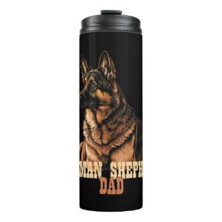 Deutscher Schäferhund Vater, GSD Vater Thermosbecher
