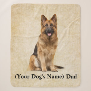 Deutscher Schäferhund-Vater Treuer Hund-Bund Sherpadecke