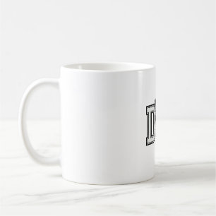 Deutscher Schäferhund-Vater Vintage-Vector-Shirt-D Kaffeetasse