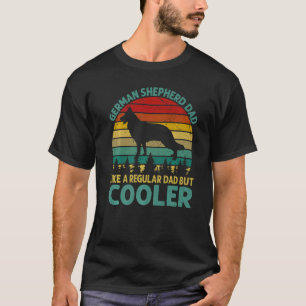Deutscher Schäferhund Vater wie ein regelmäßiger V T-Shirt