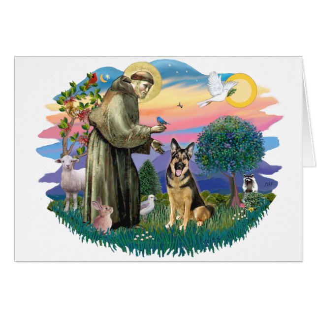 Deutscher Schäferhund (W) (Vorderseite (Horizontal))