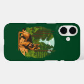 Deutscher Schäferhund Wald Abenteuer Hund Case-Mate iPhone Hülle (Rückseite (Horizontal))