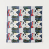 Deutscher Schäferhund Wandteppich (Vorderseite (Horizontal))