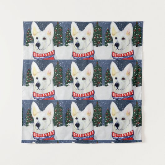 Deutscher Schäferhund Wandteppich (Vorderseite)
