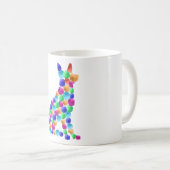 Deutscher Schäferhund Watercolor Farbpunktart Kaffeetasse (VorderseiteRechts)