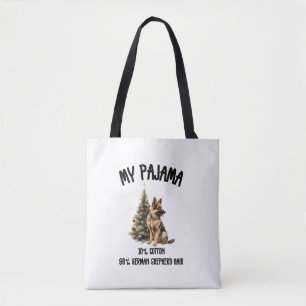 Deutscher Schäferhund & Weihnachten, Funny Dog Des Tasche