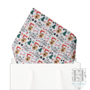 Deutscher Schäferhund Weihnachts-Tissue-Papier Seidenpapier